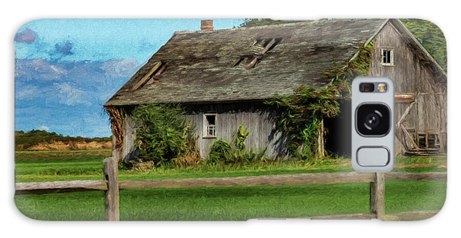 Barn Galaxy S8 Case featuring the photograph The Old Barn 4454 by Cathy Kovarik