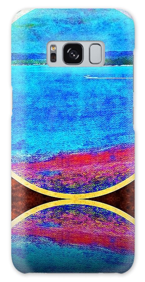 Boat Galaxy Case featuring the digital art The Quest For More by Bill King