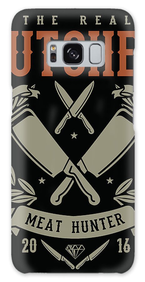 Crossed Galaxy Case featuring the digital art The Real Butcher by Long Shot