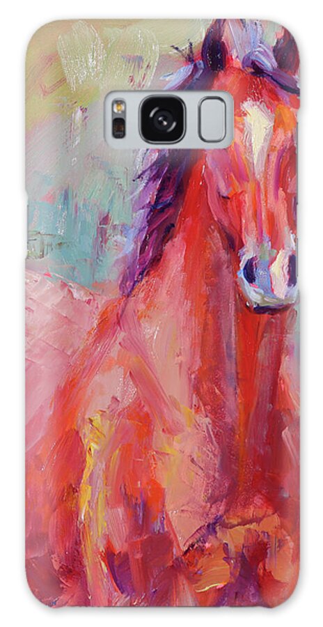 The Spirit Galaxy Case featuring the painting The Spirit by Jennifer Stottle Taylor