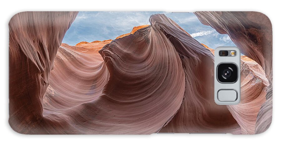 Antelope Canyon Galaxy Case featuring the photograph The Swirl, Antelope Canyon by Arthur Oleary