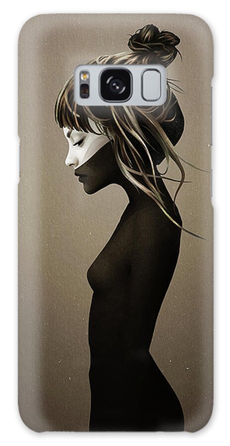 Girl Galaxy Case featuring the digital art This City by Ruben Ireland