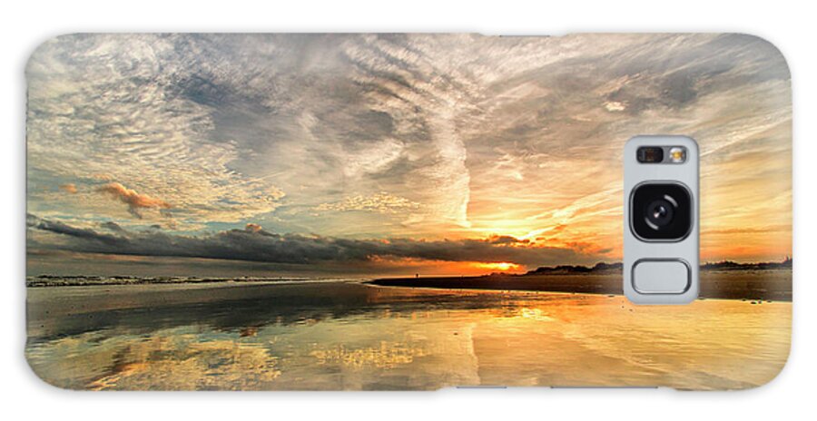 Sunset Galaxy Case featuring the photograph Tip of the Island by DJA Images