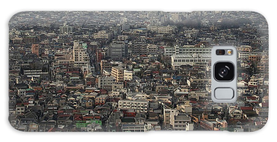 Tranquility Galaxy Case featuring the photograph Tokyo Urban Sprawl by Chris Jongkind
