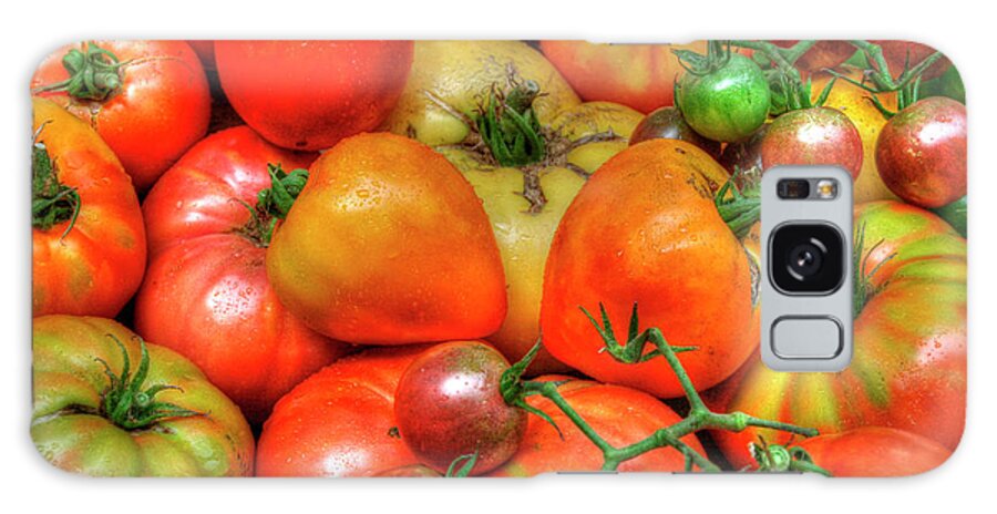 Tomatoes Galaxy Case featuring the photograph Tomatoes 2015 by Robert Goldwitz