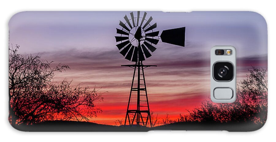 Twilight Galaxy Case featuring the photograph Tombstone Twilight by Gary Migues