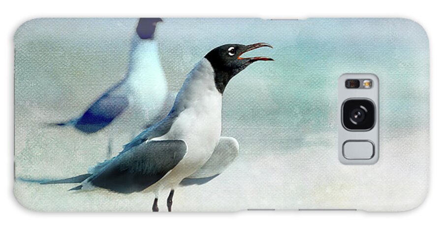 Gull Galaxy Case featuring the photograph Too'fer Summer by Beve Brown-Clark Photography