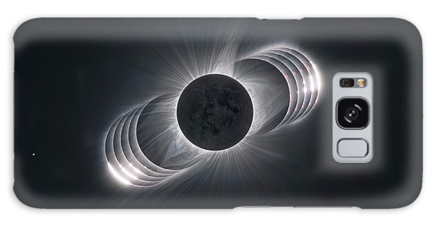 Sun Galaxy Case featuring the photograph Total Solar Eclipse Around Totality by P. Horalek, Z. Hoder, M. Druckmuller, P. Aniol, S. Habbal/solar Wind Sherpas/european Southern Observatory/science Photo Library