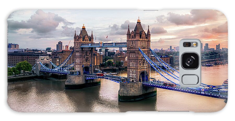 England Galaxy Case featuring the photograph Tower Bridge Taken From City Hall by Joe Daniel Price
