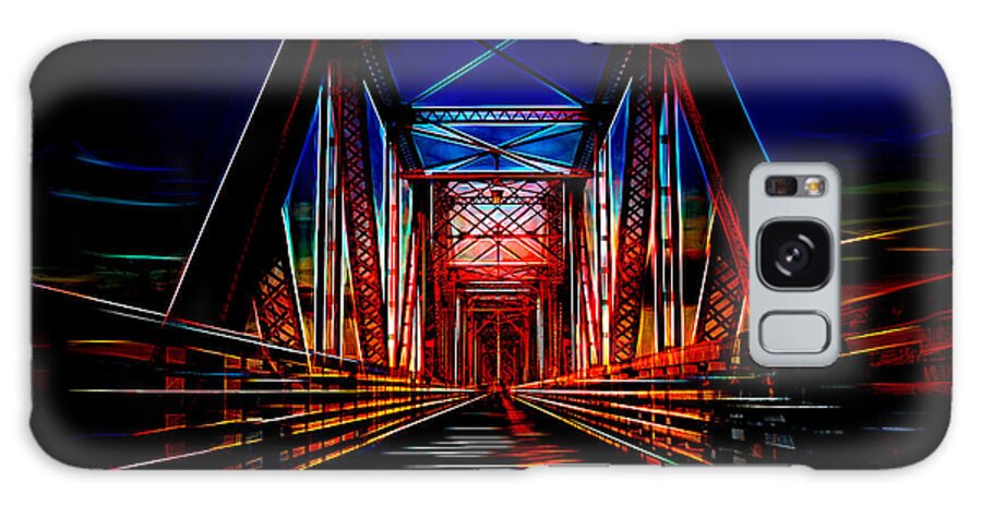 Abstract Galaxy Case featuring the digital art Enter the Twilight Zone by Carol Randall