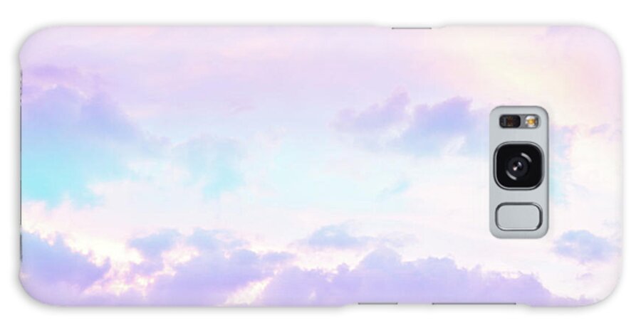 Photography Galaxy Case featuring the photograph Unicorn Pastel Clouds #1 #decor #art by Anitas and Bellas Art