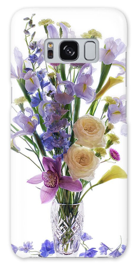Arrangement Galaxy Case featuring the photograph USA, Florida, Celebration, A Vase by Hollice Looney