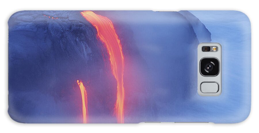 Hawaii Volcanoes National Park Galaxy Case featuring the photograph Usa, Hawaii, Big Island, Volcanoes Np by Art Wolfe