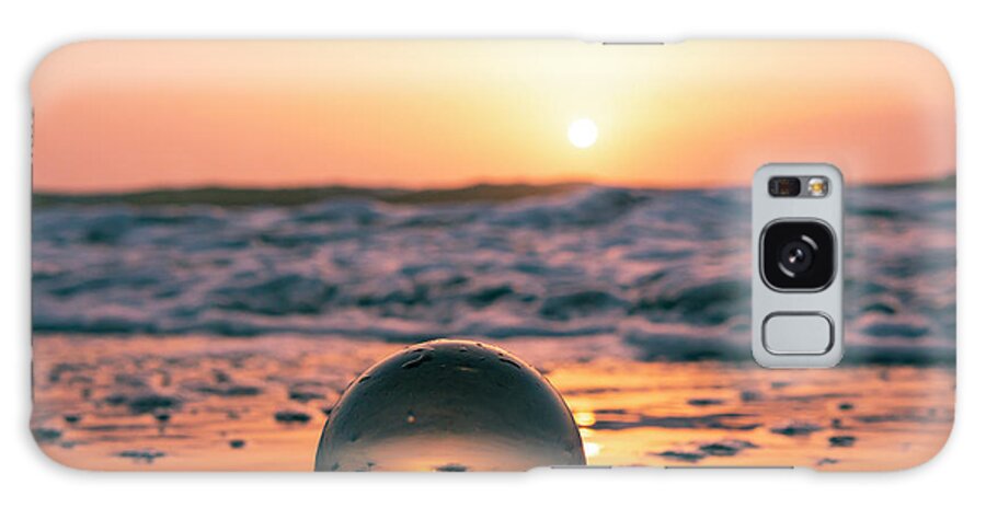 Ocean Beach Sunset Galaxy Case featuring the photograph Vacation Beach Relaxation Sunset Concept by Cavan Images