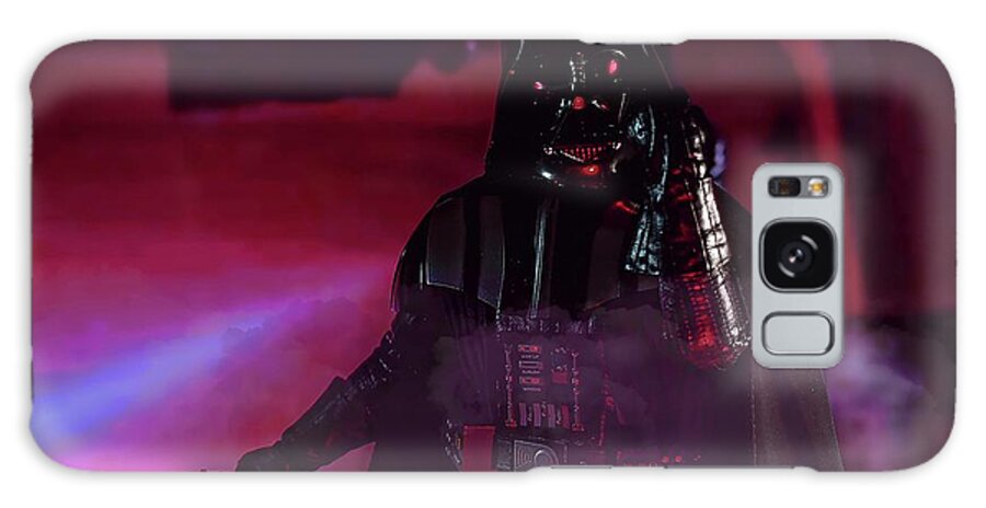 Darth Vader Galaxy Case featuring the digital art Vader Attacks by Jeremy Guerin