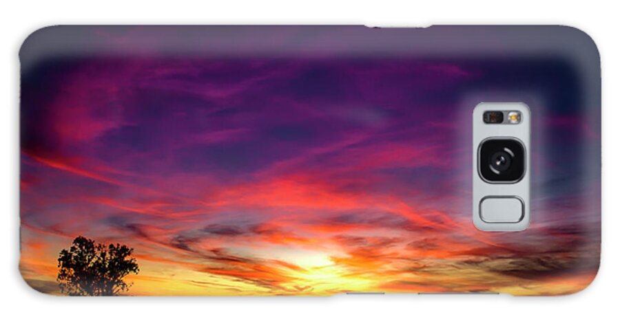 Valentines Day Galaxy Case featuring the photograph Valentine Sunset by Brian Tada