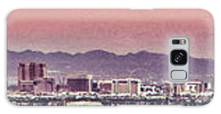  Galaxy Case featuring the photograph Vegas Morning by Darcy Dietrich