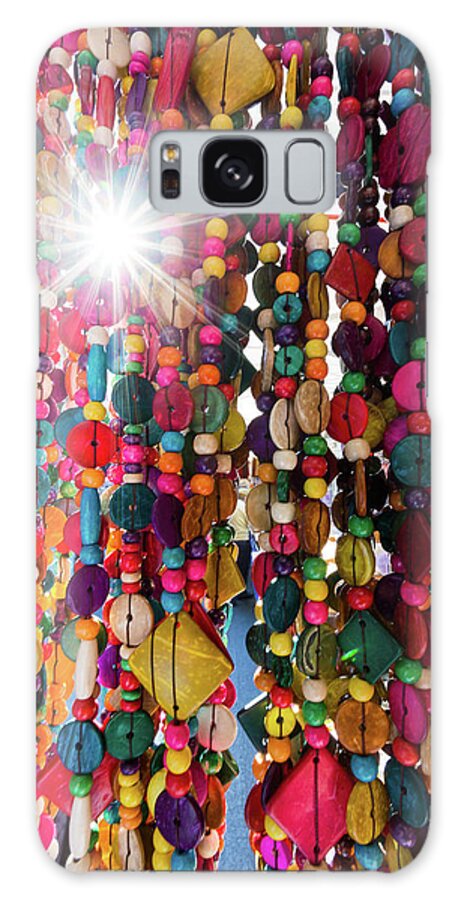 Italy Galaxy S8 Case featuring the photograph Ventimiglia Market Colors by Lauri Novak