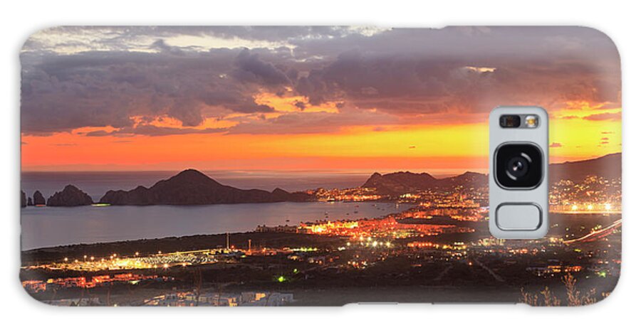 Scenics Galaxy Case featuring the photograph View Of Cabo San Lucas And Tip Of Baja by Stuart Westmorland / Design Pics