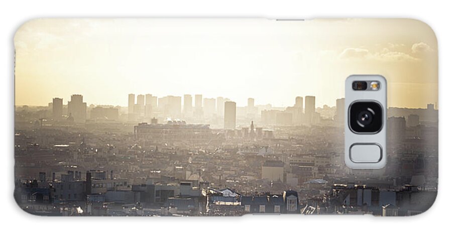 Outdoors Galaxy Case featuring the photograph View Of Paris City by By Corsu Sur Flickr