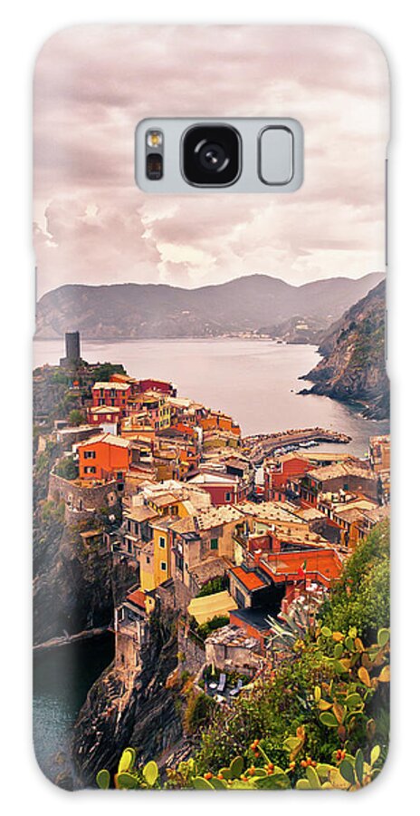 Scenics Galaxy Case featuring the photograph View Of Vernazza by Daniel Zelazo
