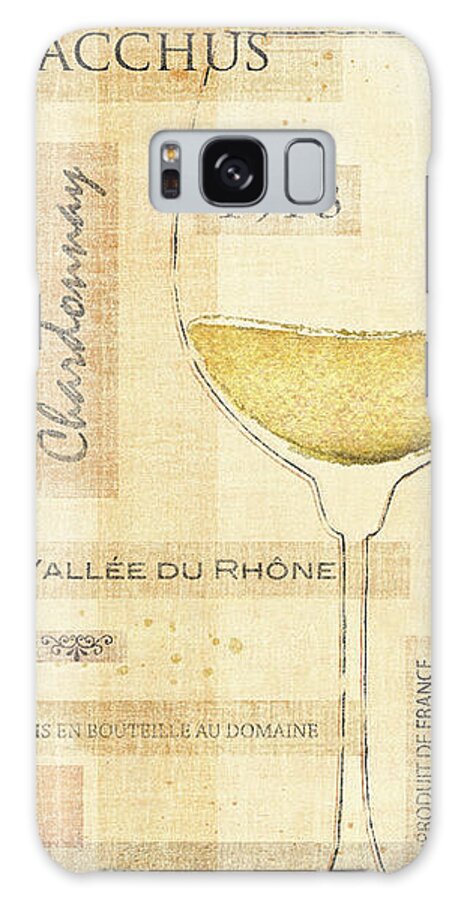 Wine Galaxy Case featuring the mixed media Vin Noble Vi by Veronique