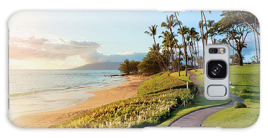 Scenics Galaxy Case featuring the photograph Wailea Beach, Hawaii by M.m. Sweet