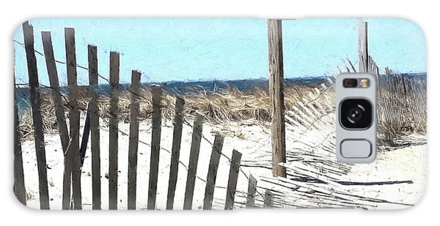 Beach Decor Galaxy Case featuring the photograph Walk on the Cape Side by Jeff Folger
