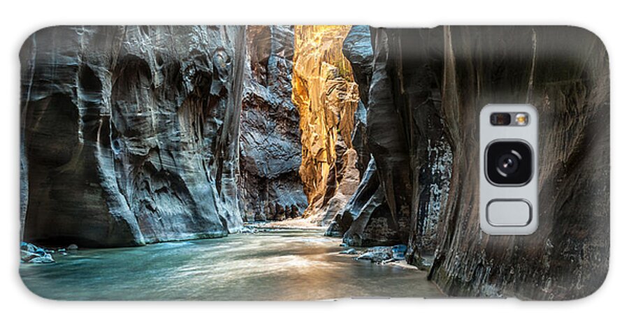 Southwest Galaxy Case featuring the photograph Wall Street - Virgin River Zion by Mattymeis