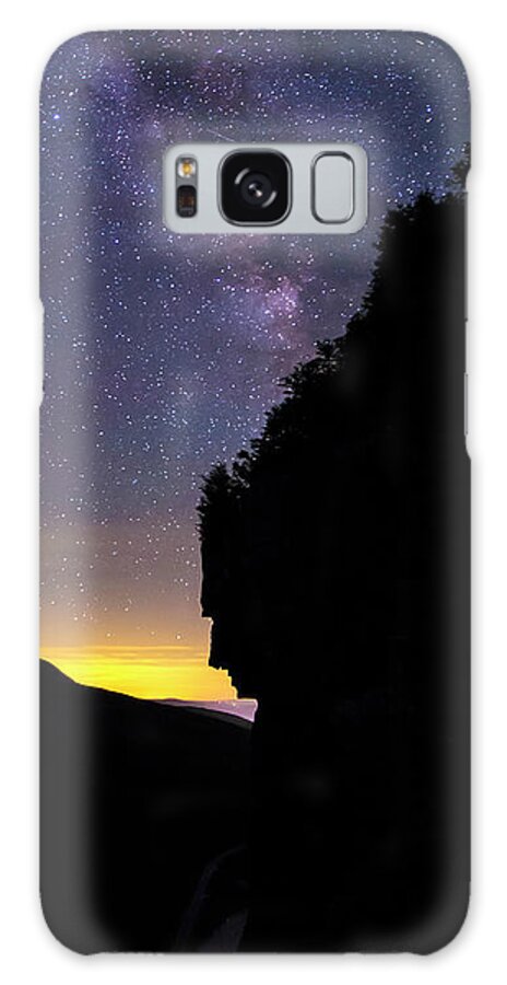 Watcher Galaxy Case featuring the photograph Watcher Milky Way Silhouette by White Mountain Images