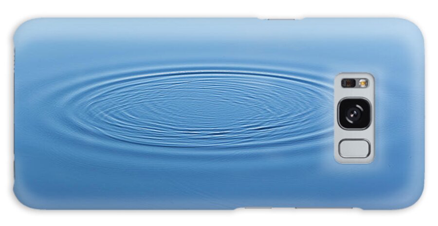 Waving Galaxy Case featuring the photograph Water Ripples On The Surface Of Smooth by Alex Potemkin