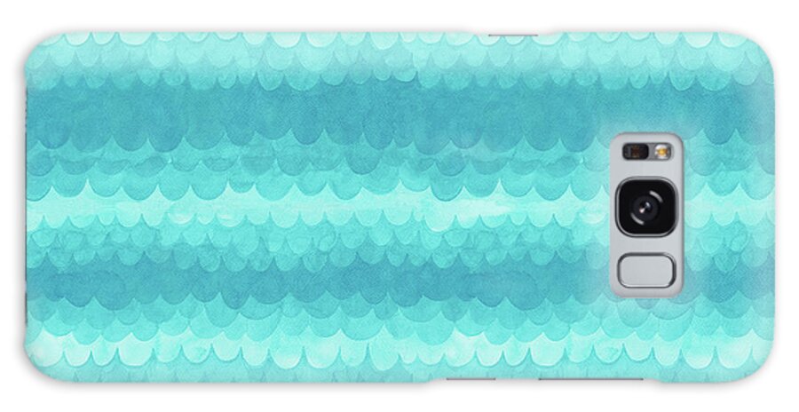 Water Scallops Galaxy Case featuring the digital art Water Scallops by Hello Angel