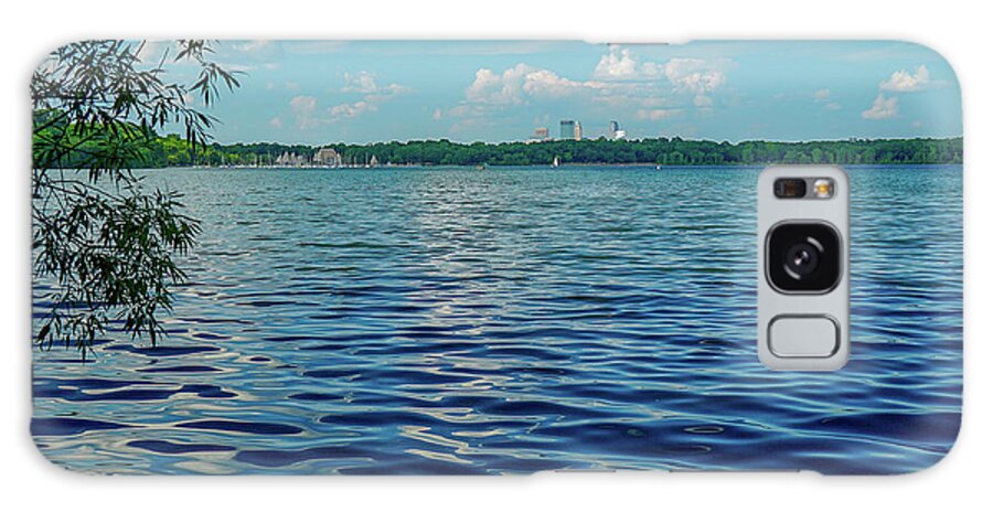 Landscape Galaxy S8 Case featuring the photograph Waves on Lake Harriet by Susan Rydberg