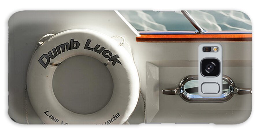 Large Yacht Galaxy Case featuring the photograph Way Better Than No Luck by David Shuler