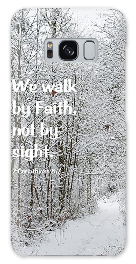 Faith Galaxy Case featuring the digital art We Walk by Kirt Tisdale