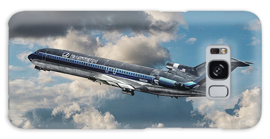 Eastern Airlines Galaxy Case featuring the photograph Wheels Up at Miami Eastern Boeing 727 by Erik Simonsen