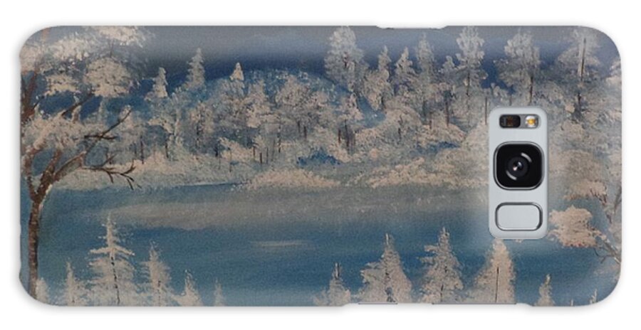  Galaxy Case featuring the painting Winter Chill # 9 by Donald Northup