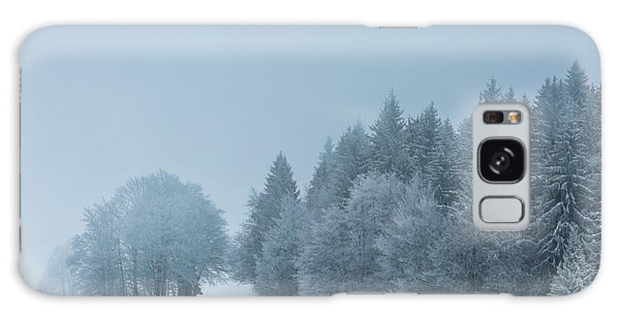 Snowy Landscape Galaxy Case featuring the photograph Winter dreams - 1 by Paul MAURICE