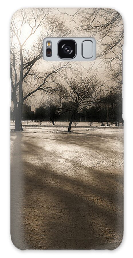 Winter Galaxy Case featuring the photograph Winter In The City by Owen Weber