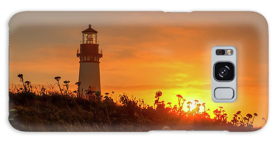 Yaquina Head Galaxy Case featuring the photograph Yaquina Head 0021 by Kristina Rinell