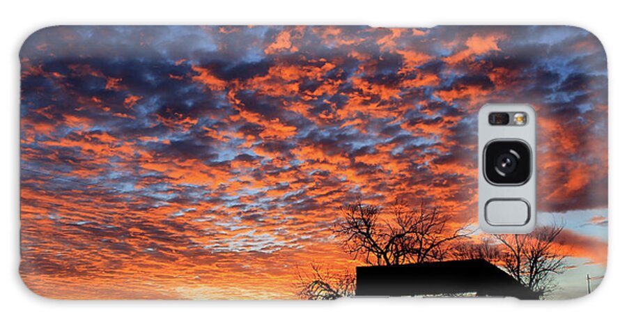 New Mexico Galaxy Case featuring the photograph Yeso Sunset by Jonathan Thompson