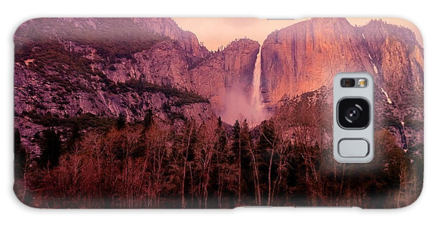 Scenics Galaxy Case featuring the photograph Yosemite Falls View by Denise Taylor