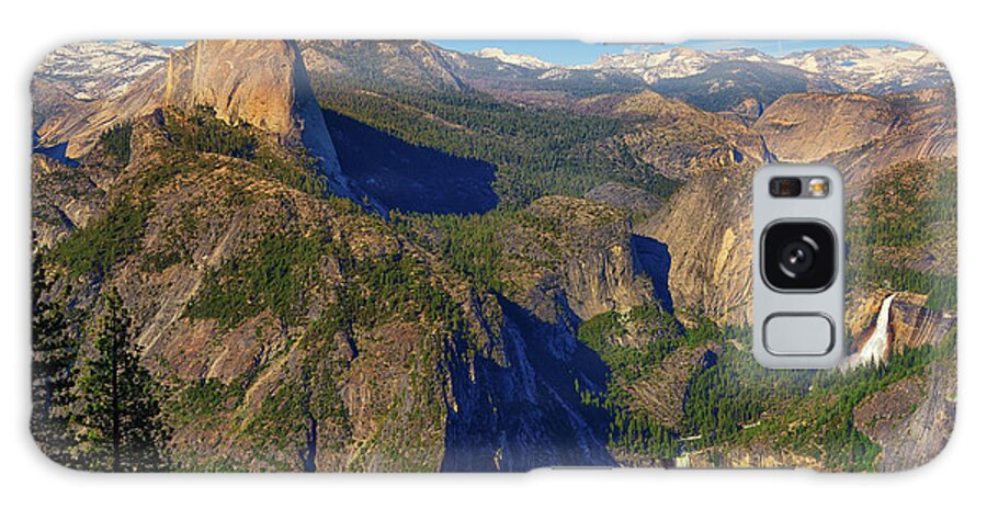Yosemite Galaxy Case featuring the photograph Yosemite Washburn Point Overlook by Greg Norrell