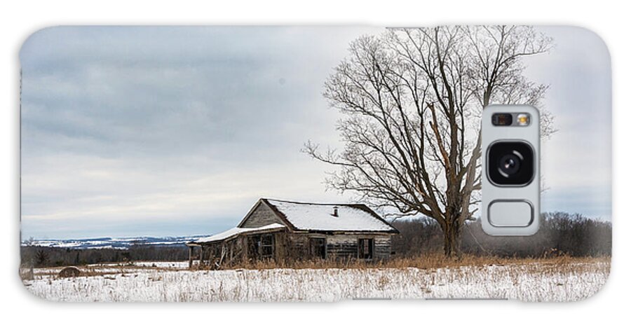 Landscape Galaxy Case featuring the photograph Abandoned Homestead #1 by Dee Potter