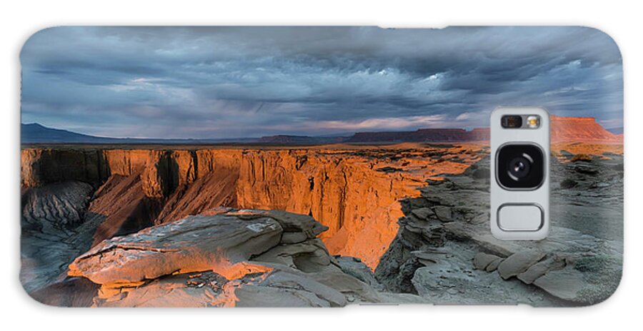 Utah Galaxy Case featuring the photograph American Southwest by Larry Marshall