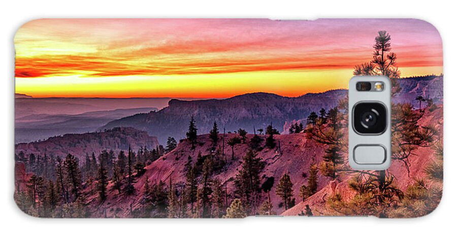Bryce Canyon Galaxy Case featuring the photograph Bryce At Sunrise #1 by Nathan Wasylewski