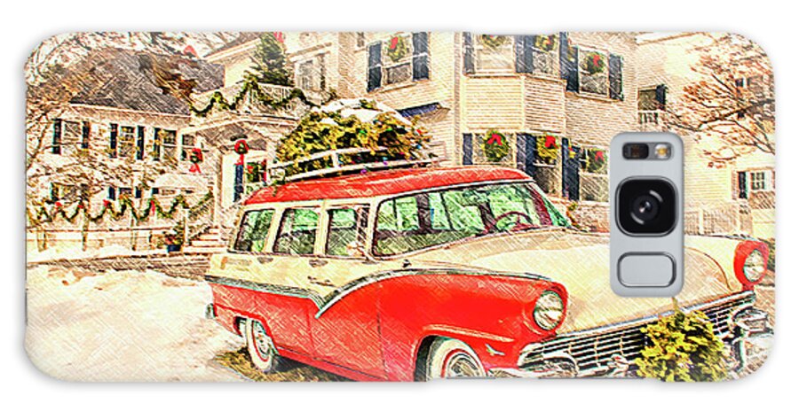 Classic Christmas Galaxy Case featuring the photograph Classic Christmas #1 by Paul Mangold