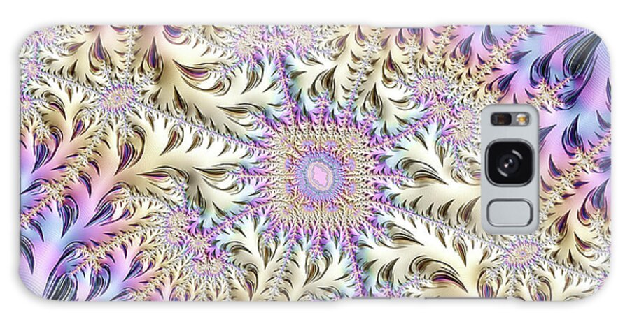 Crochet Galaxy Case featuring the digital art Crochet Daydream #1 by Elisabeth Lucas