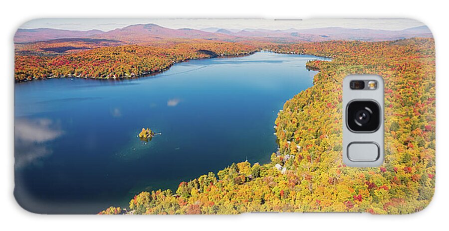 Fall Foliage Galaxy Case featuring the photograph Fall At Maidstone Lake, Vermont #1 by John Rowe