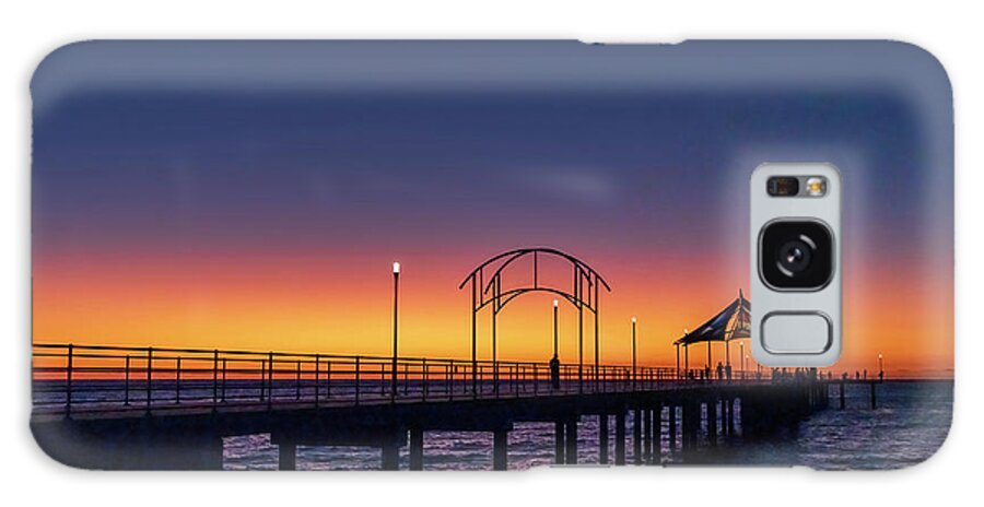 Sunset Galaxy Case featuring the photograph Glow by Andrew Dickman